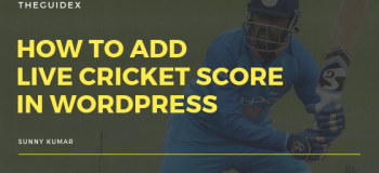 Live Cricket Score, Live Score for Website, Live Cricket Score for Website