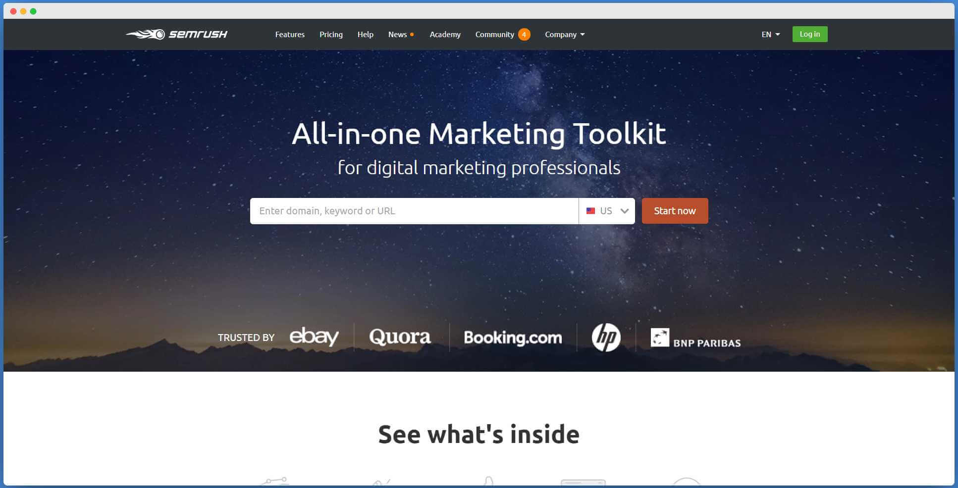 SEMRush Tool