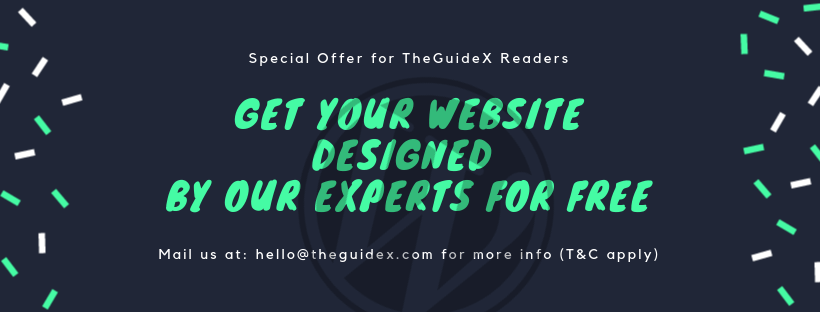 TheGuideX Free Website Design Offer