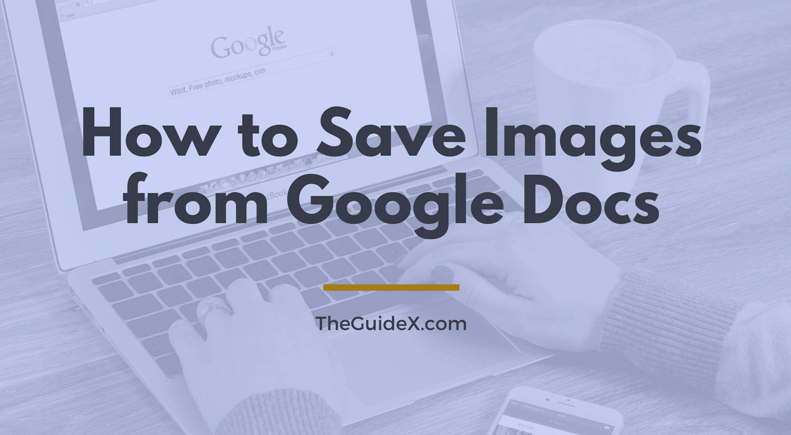 how to save an image from google docs