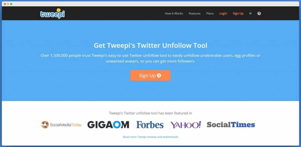 Tweepi, Twitter Unfollow Tool, Twitter Non-Followers