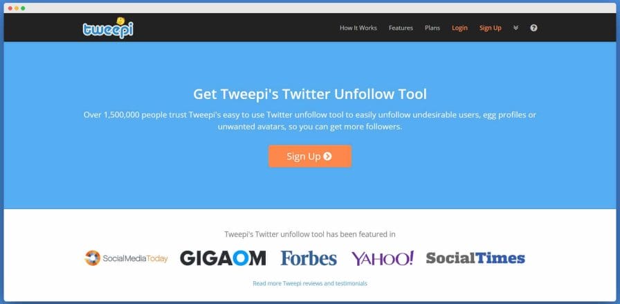 Tweepi, Twitter Unfollow Tool, Twitter Non-Followers
