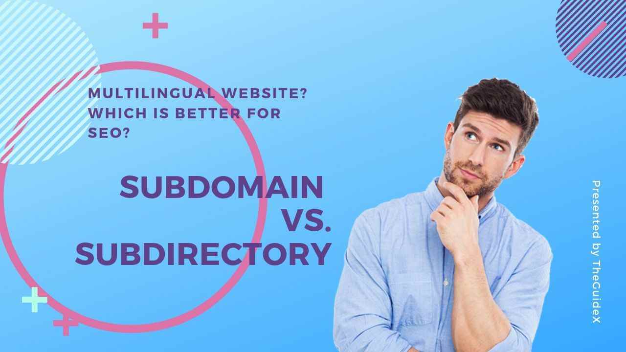 subdomain vs subdirectory