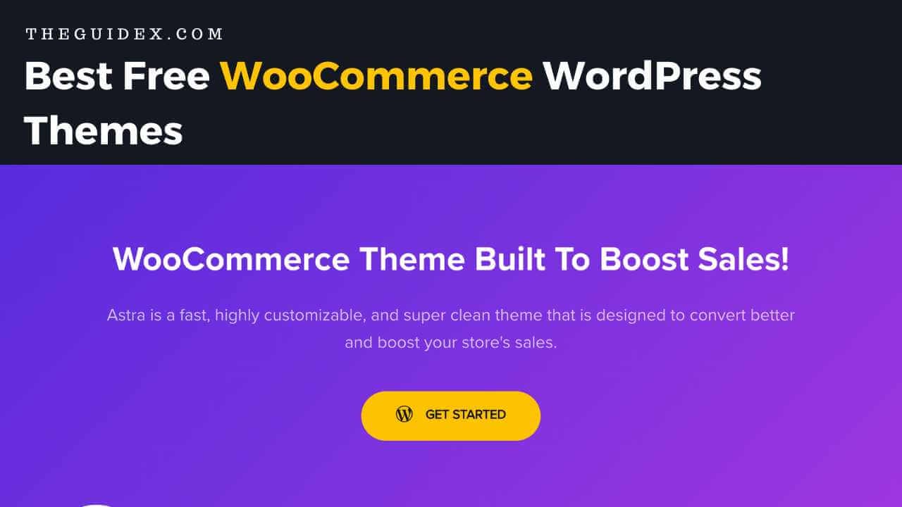 woocommerce theme for free