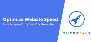 optimize wordpress website