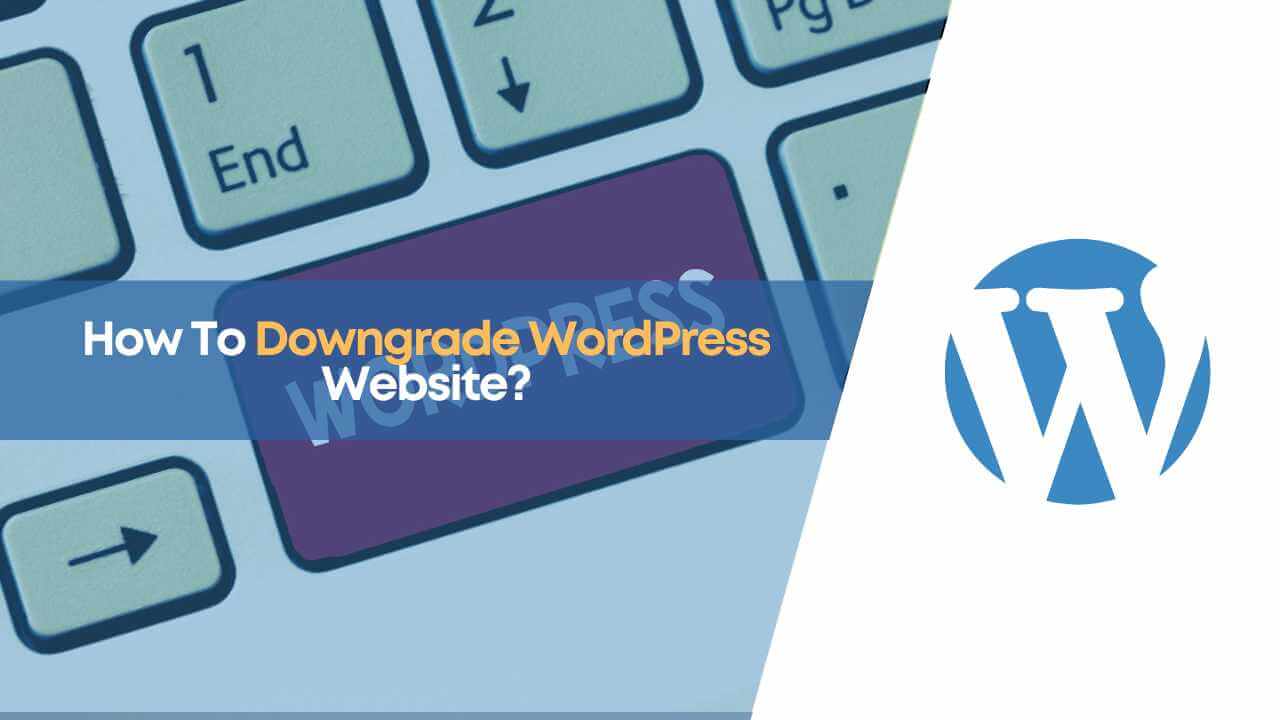 downgrade wordpress, downgrade wordpress website, how to downgrade wordpress, wordpress version