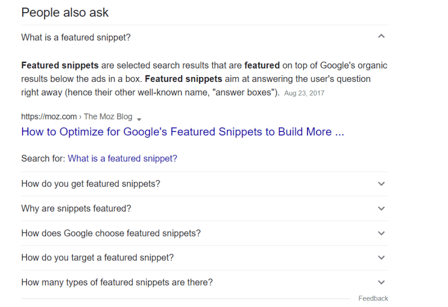 acquire featured snippets, featured snippets, how to get featured snippets