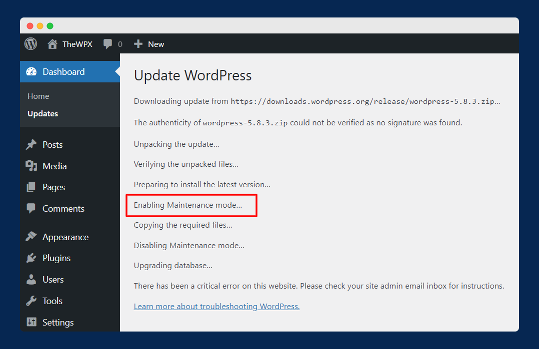 stuck in wordpress maintenance, wordpress maintenance mode error, wordpress stuck in maintenance, wordpress stuck in maintenance mode