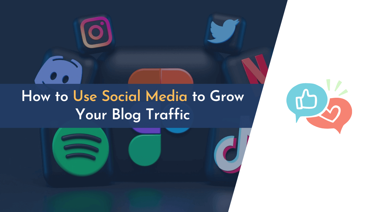 use social media for blog traffic