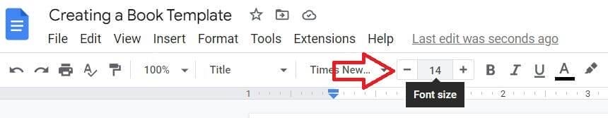 Deciding the Font Size