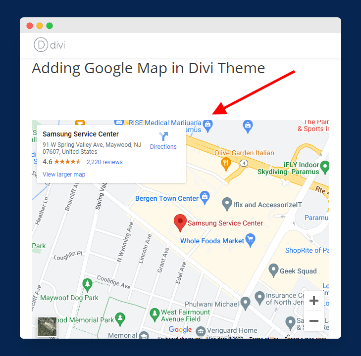 Google Maps Added