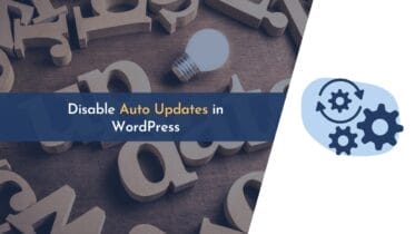 disable auto update, disable updates in wordpress