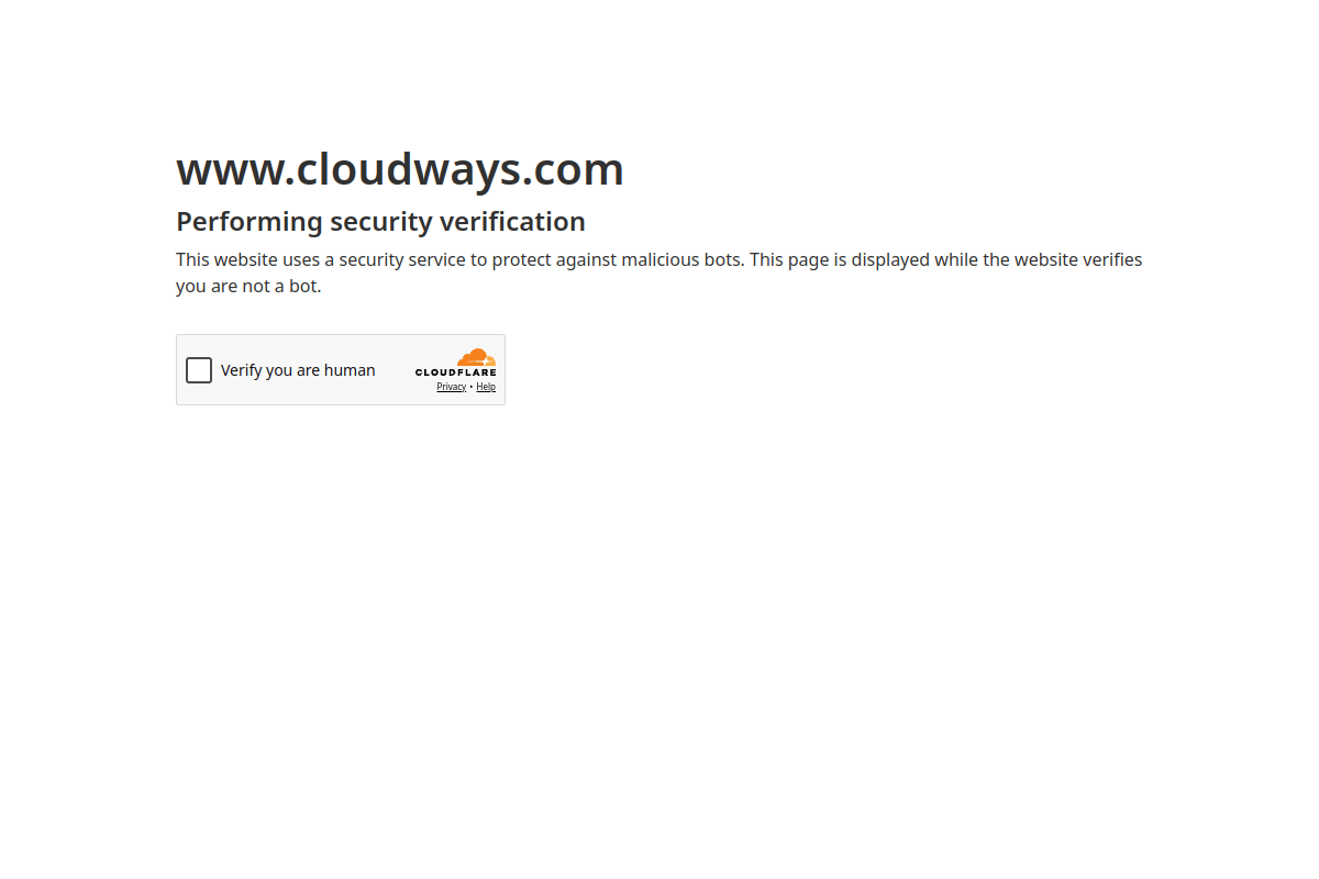 Cloudways pricing page showing managed DigitalOcean, Vultr, AWS, and Google Cloud hosting plans with pay-as-you-go billing