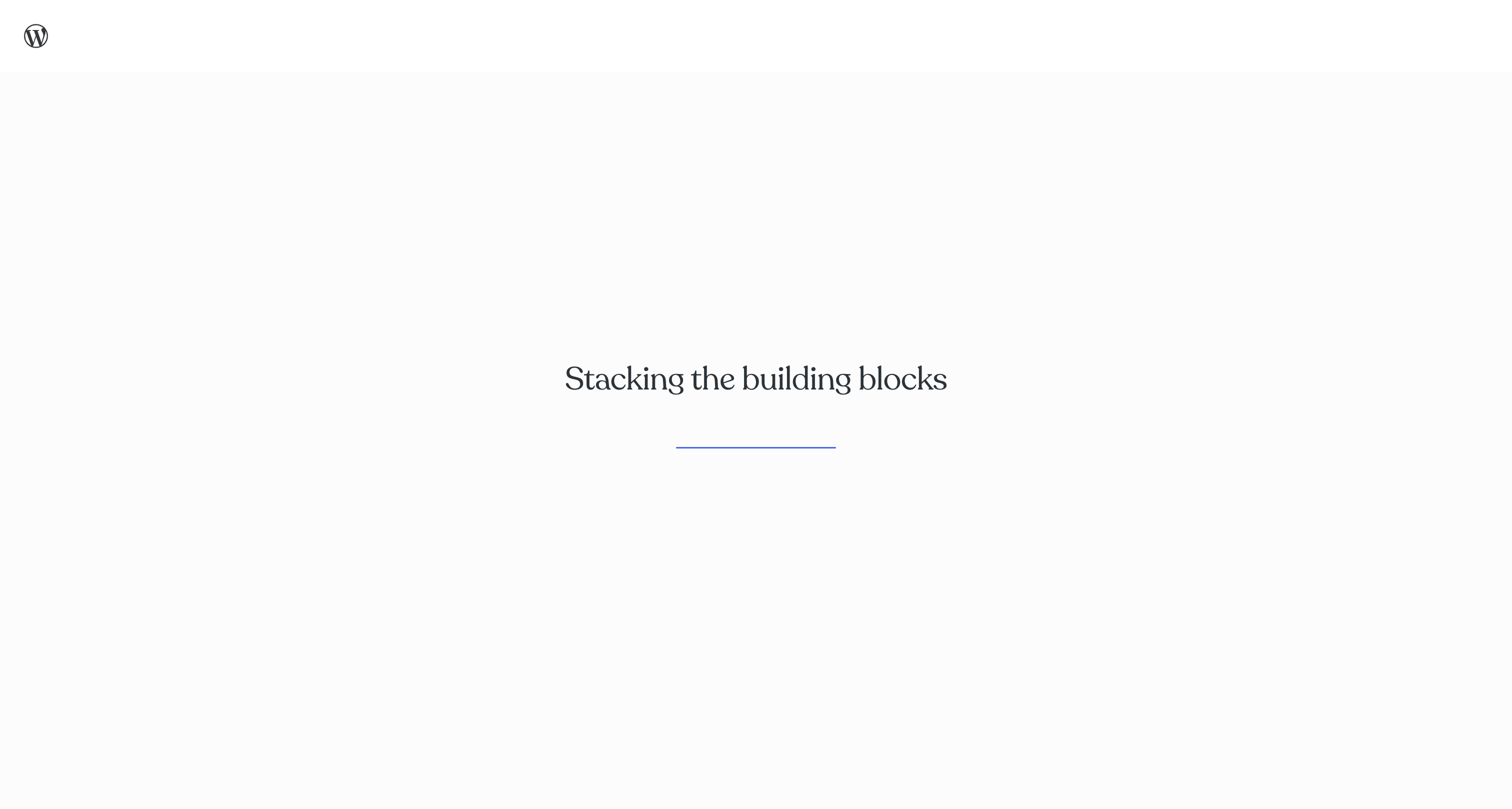 WordPress.com showing Flipping the switches animation while transitioning site to support plugins